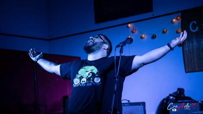 Pedro Cortés, Campeón de Poetry Slam Jaén 2019.