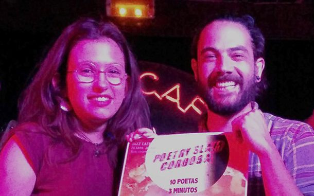 Carmen Pérez y Álvaro DeCé - Campeones de Poertry Slam Córdoba 2019
