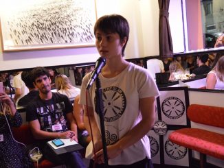 Jone, Campeona de Poetry Slam Cantabria 2019 (Foto de Ana Santos)