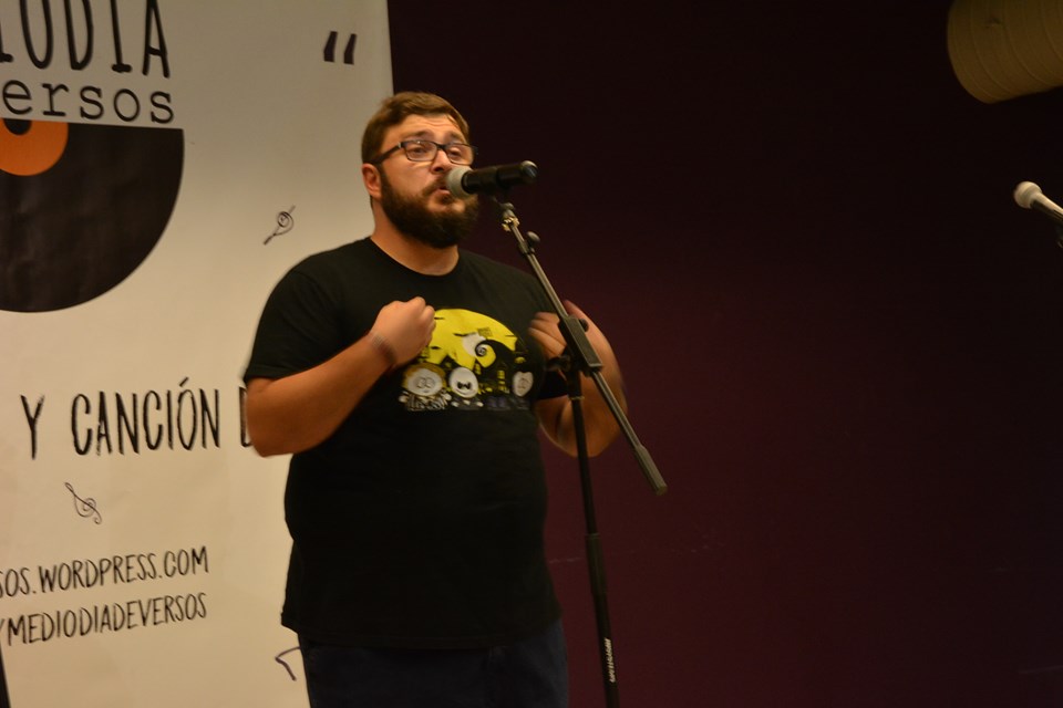 Pedro Cortés, Campeón de Poetry Slam Jaén 2019